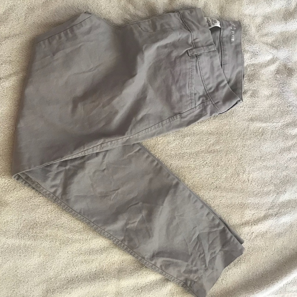 Gray pants